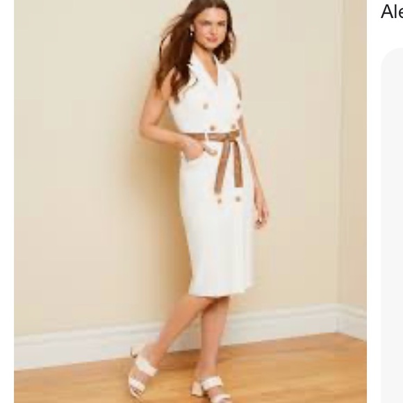 Alex Marie
Samara Linen Sailor Collar Sleeveless Sleeveless Dress. - Picture 2 of 11